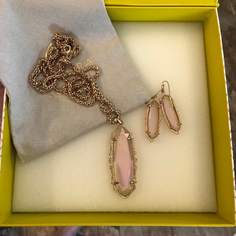 Kendra Scott Necklace and Earrings